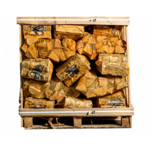 40 Sacs de Bois d’Aulne Sec – Bûches 25 cm – 8 kg par sac