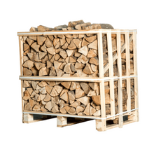 Demi Palette de Bois de Chauffage – Frêne Séché au Four – 25 cm – 1 m³